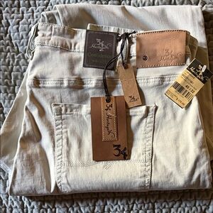 Heritage Men's Chinos Khakis in Light Beige